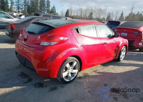 2015 Hyundai Veloster from USA, damaged, VIN KMHTC6AD4FU239153